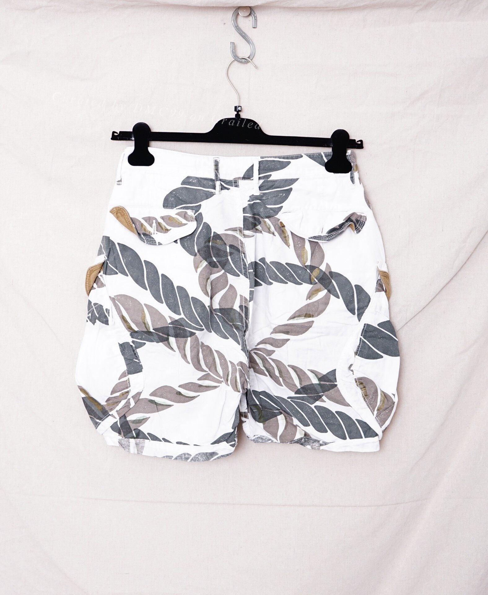 Kapital Maple Leaf Rope Print Shorts