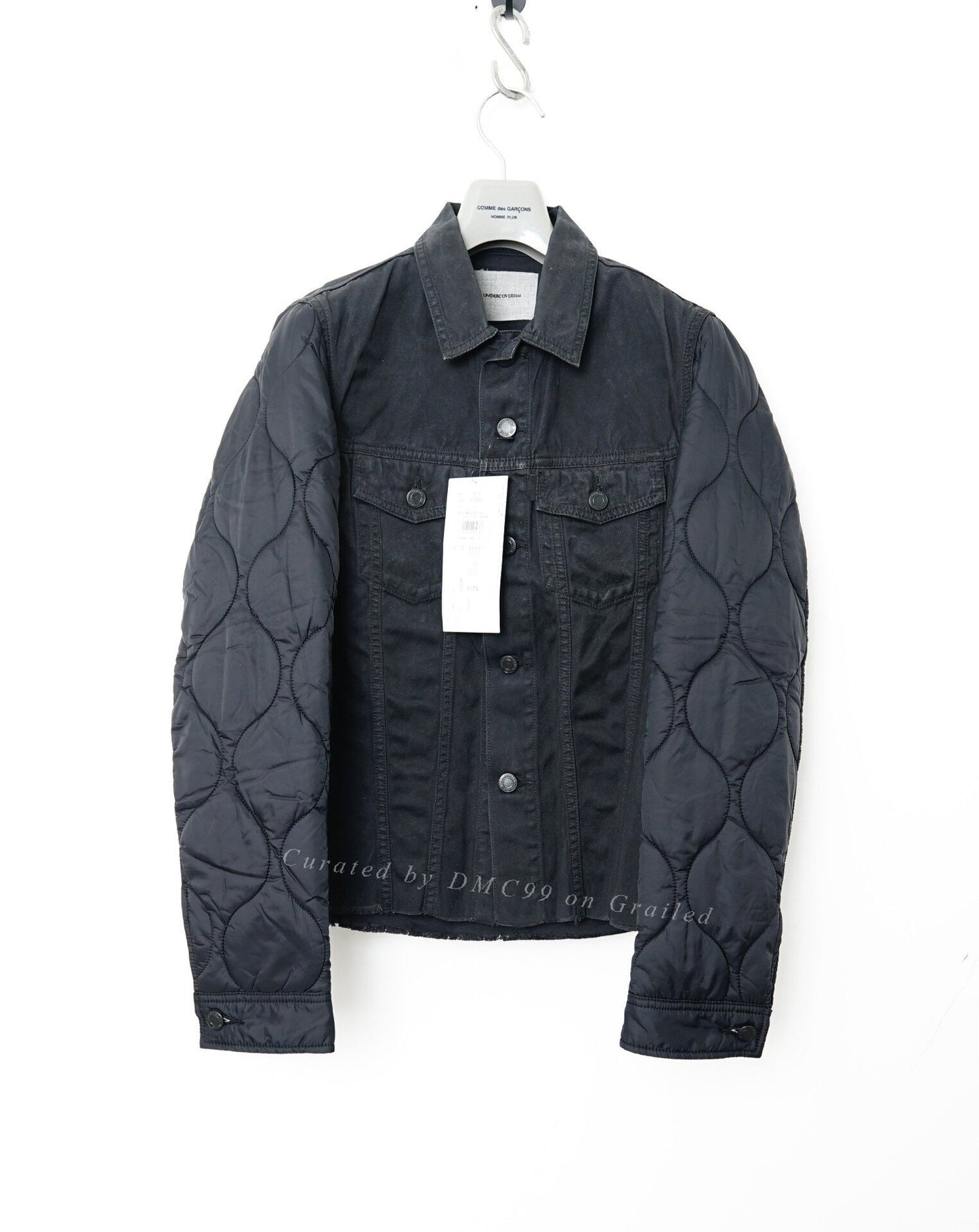 Undercover Patchwork Sleeve Denim Jacket