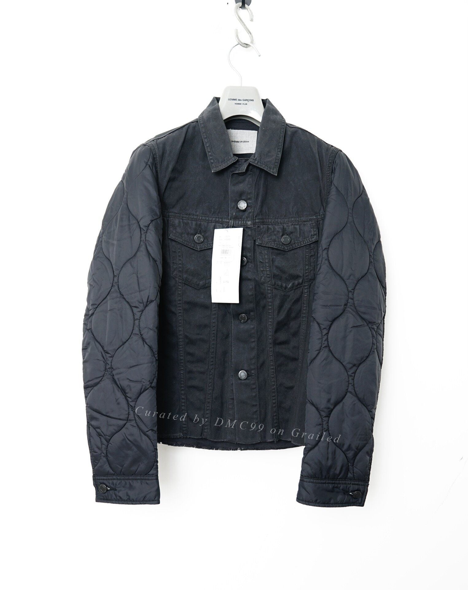 Undercover Patchwork Sleeve Denim Jacket