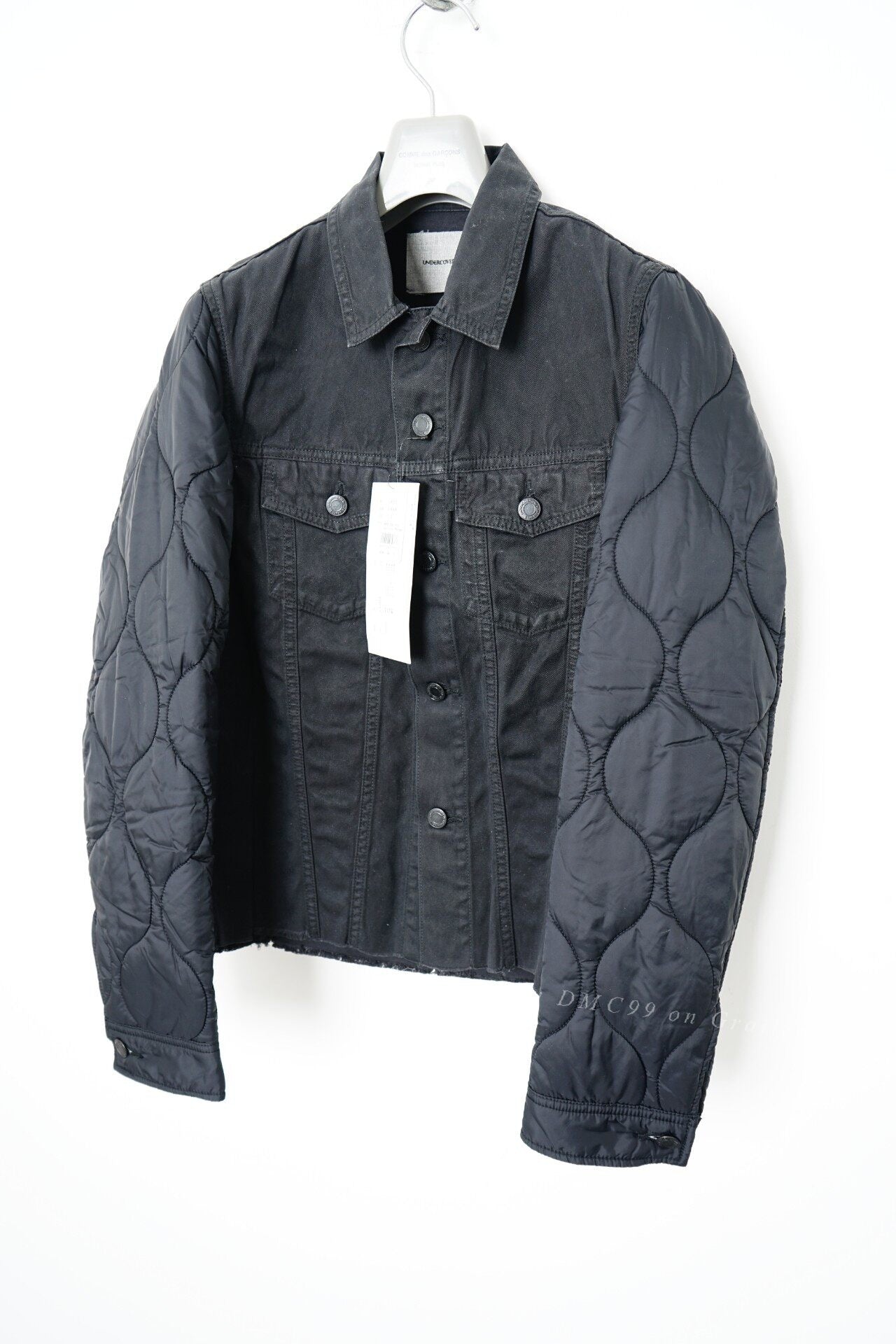 Undercover Patchwork Sleeve Denim Jacket