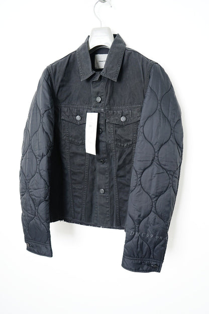 Undercover Patchwork Sleeve Denim Jacket