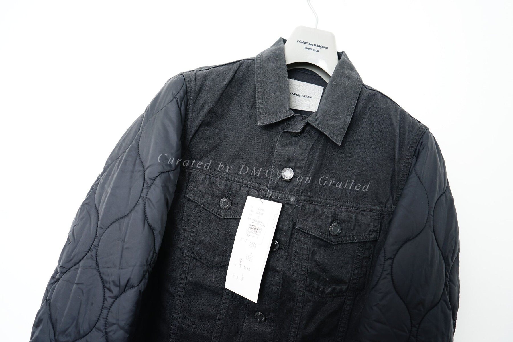 Undercover Patchwork Sleeve Denim Jacket
