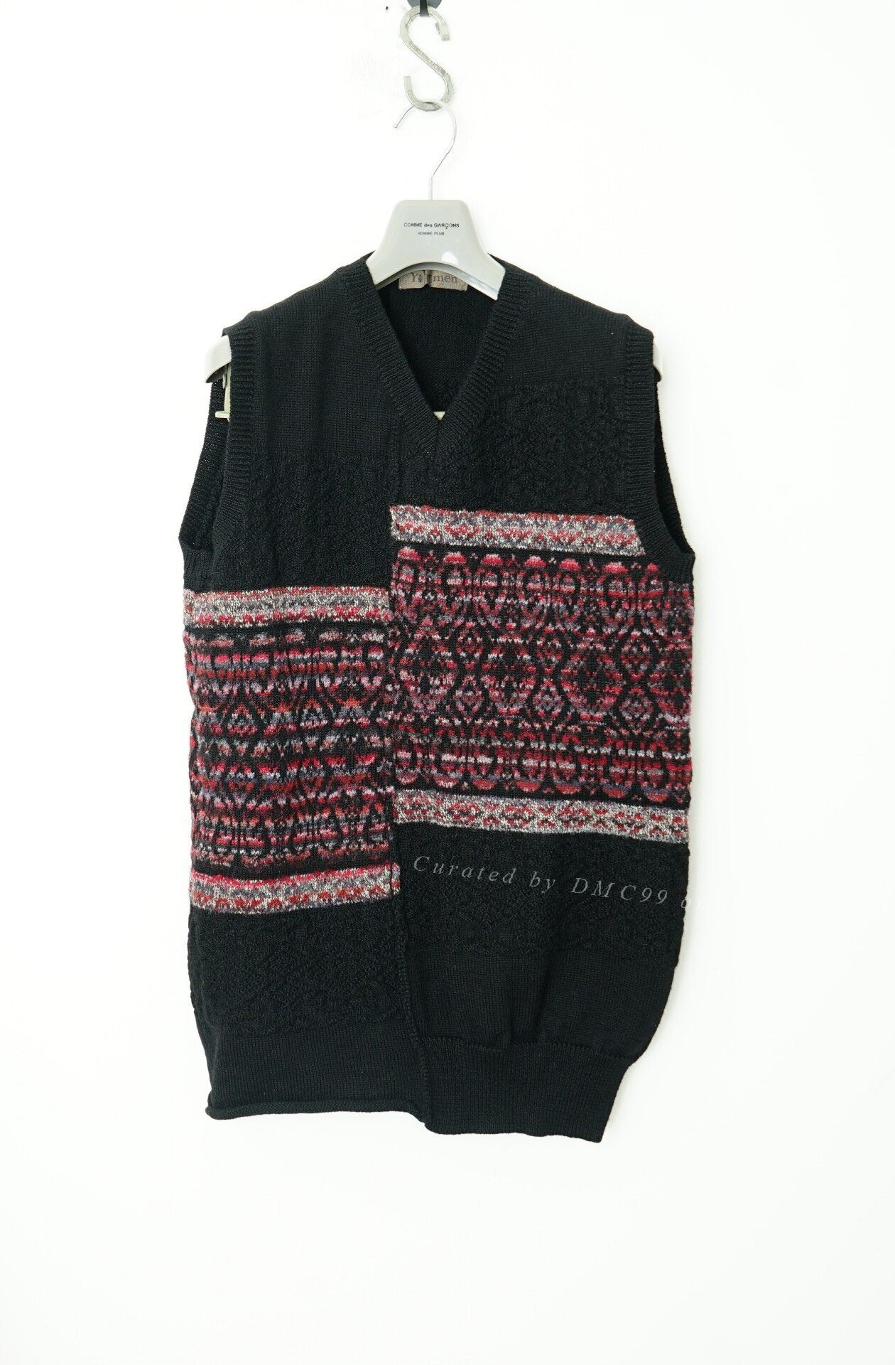 Yohji Yamamoto Y's Men Retro Knit Vest