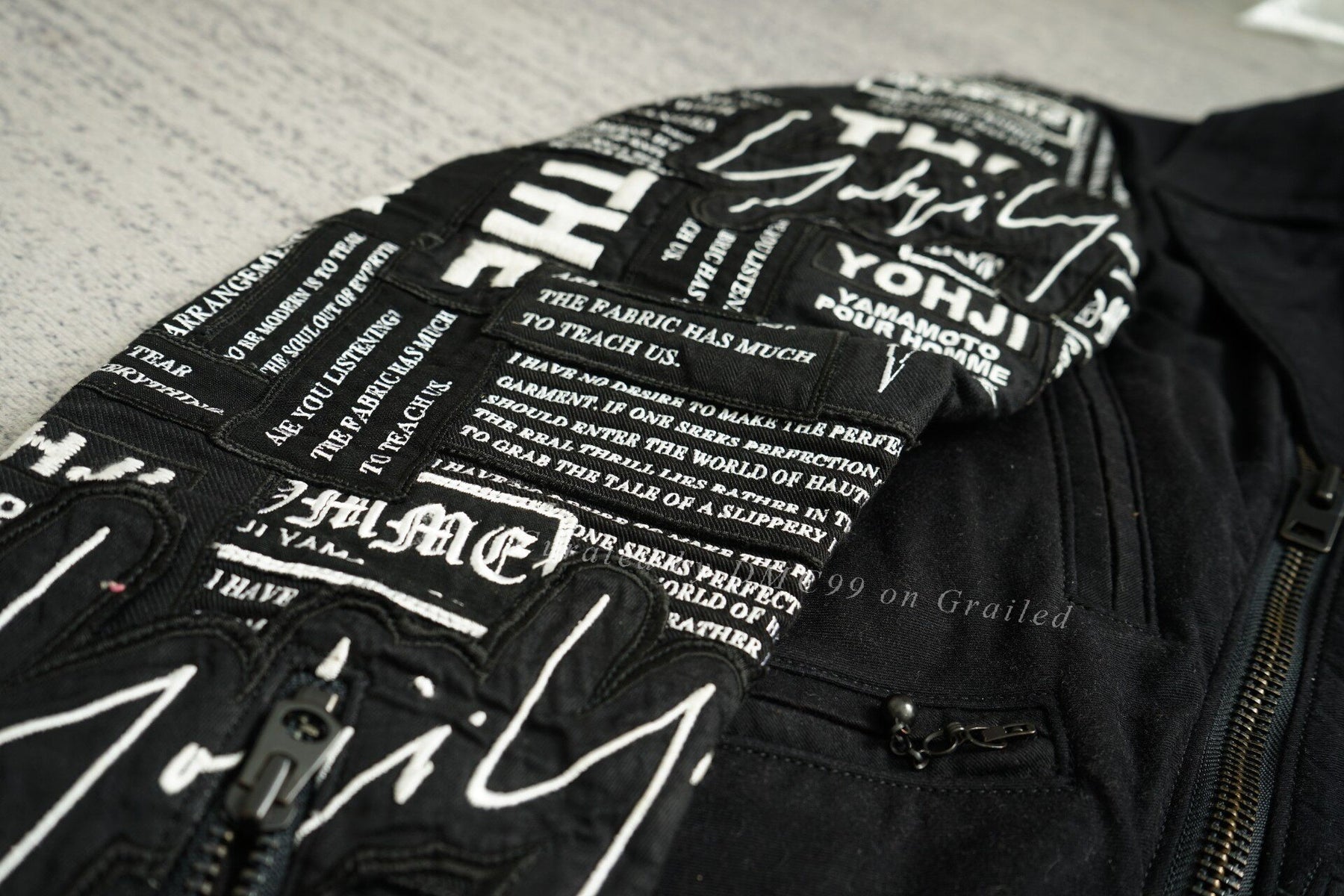 Yohji Yamamoto Limited Collaboration Biker Jacket