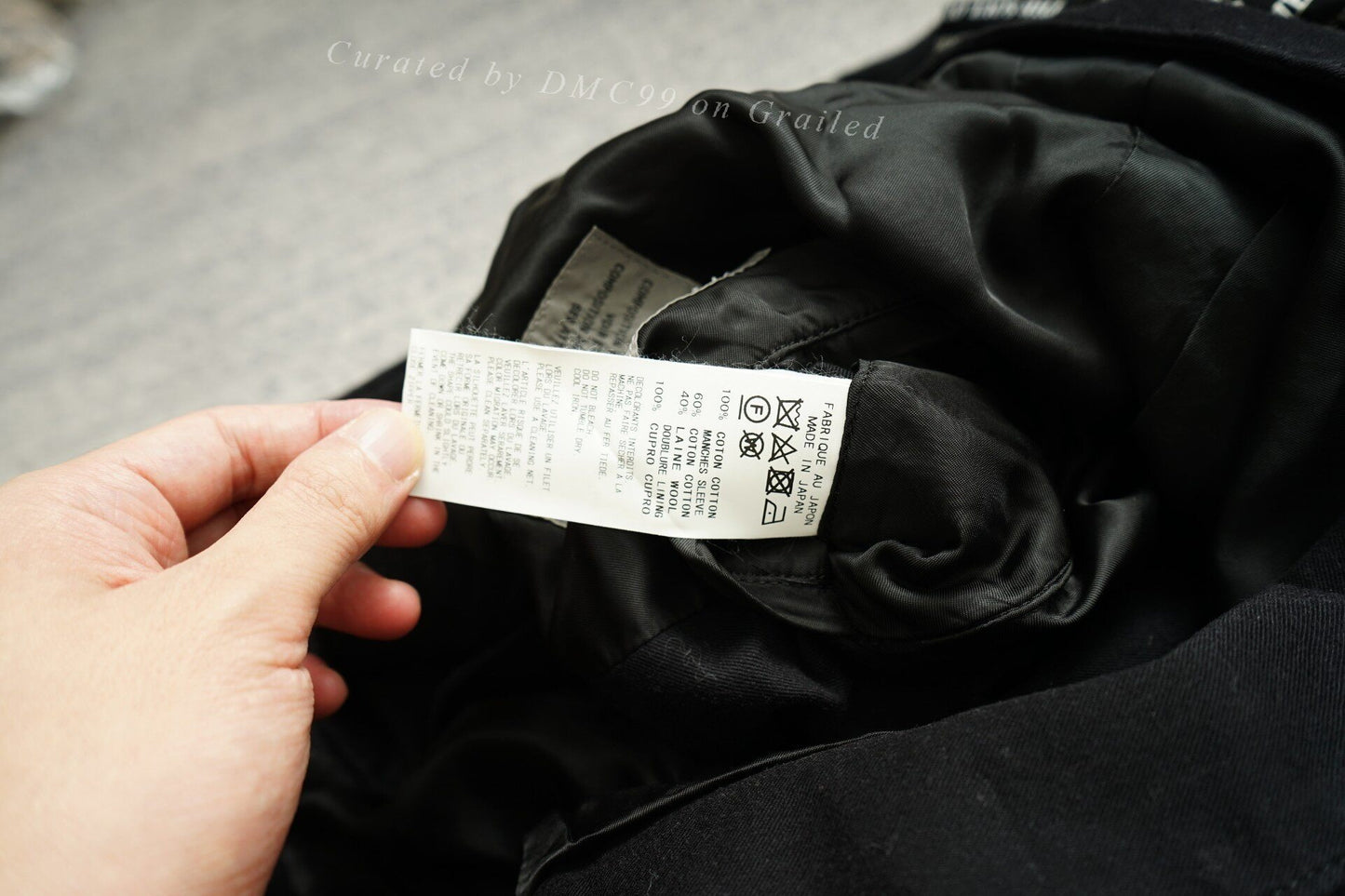 Yohji Yamamoto Limited Collaboration Biker Jacket