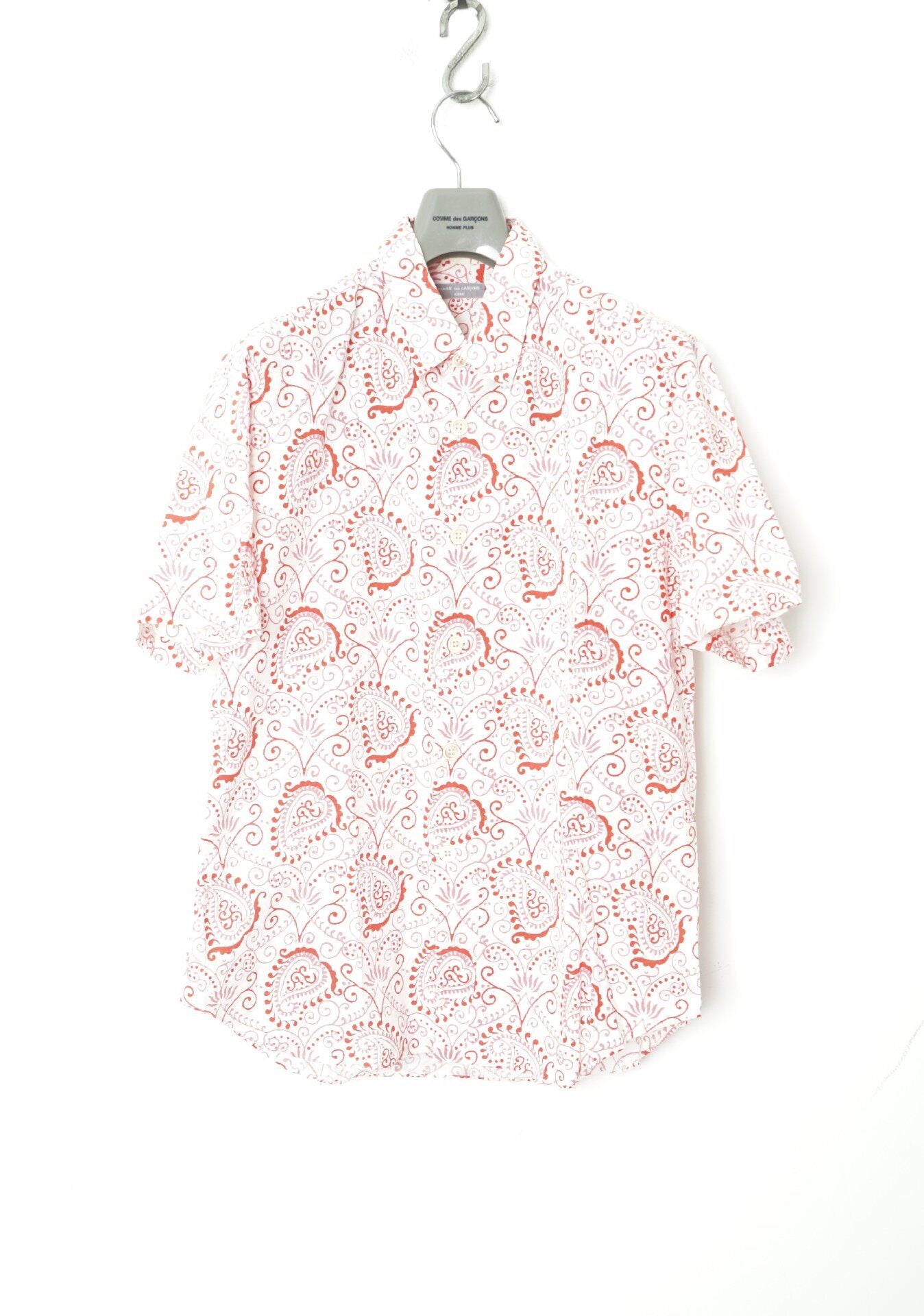 Comme des Garçons Paisley Short-Sleeve Shirt