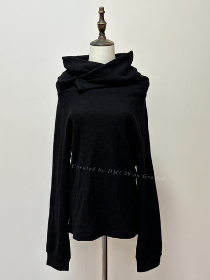 Yohji Yamamoto Black Turtleneck Sweater