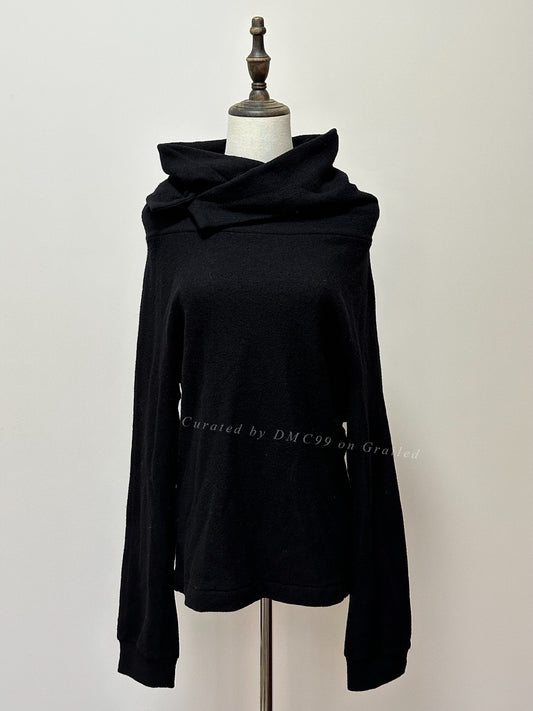 Yohji Yamamoto Black Turtleneck Sweater