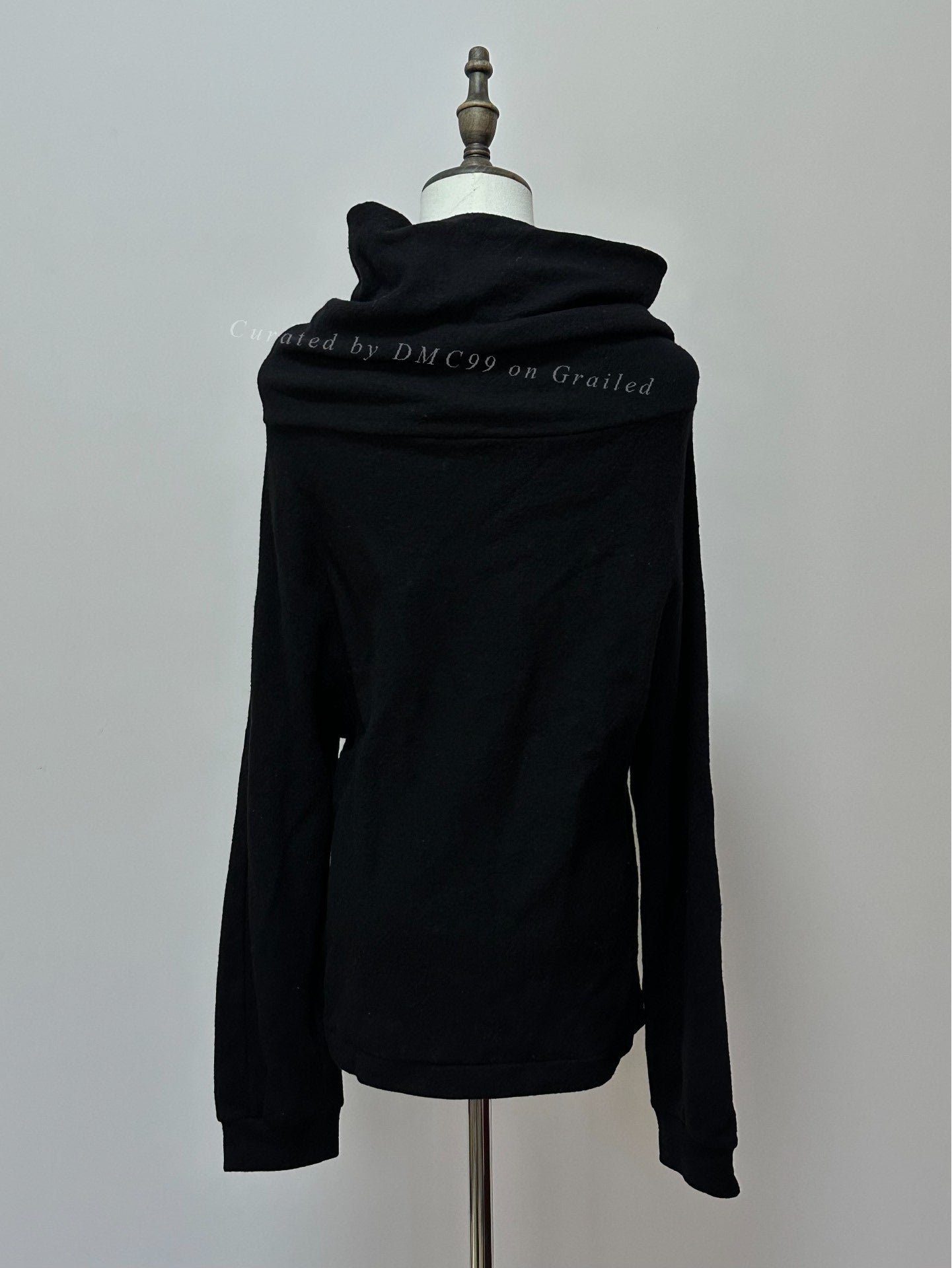 Yohji Yamamoto Black Turtleneck Sweater