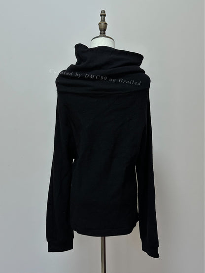 Yohji Yamamoto Black Turtleneck Sweater