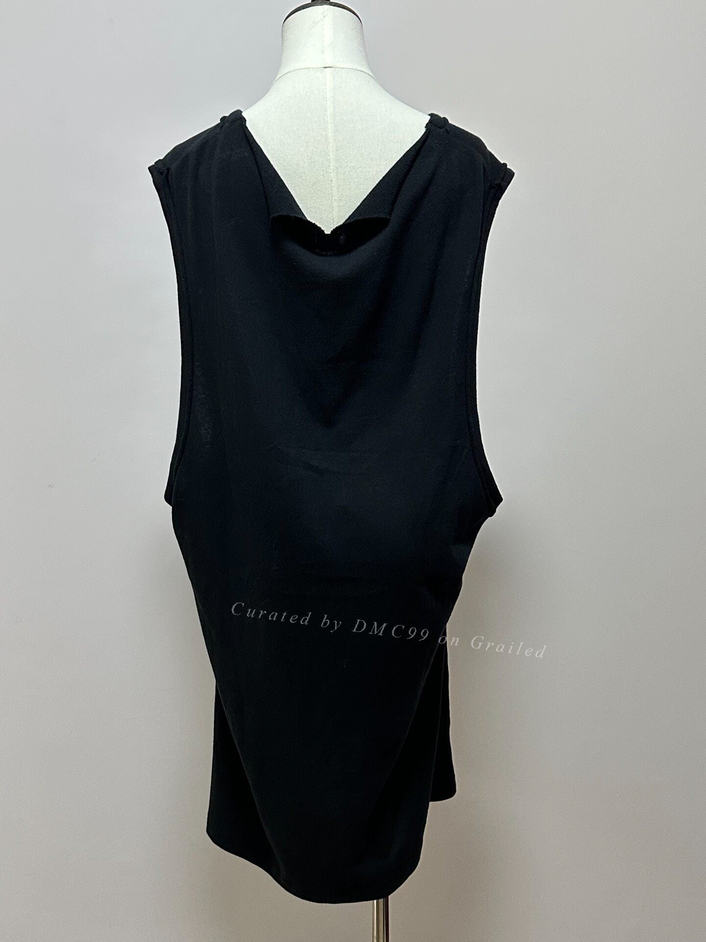 Yohji Yamamoto Black Pocket Vest