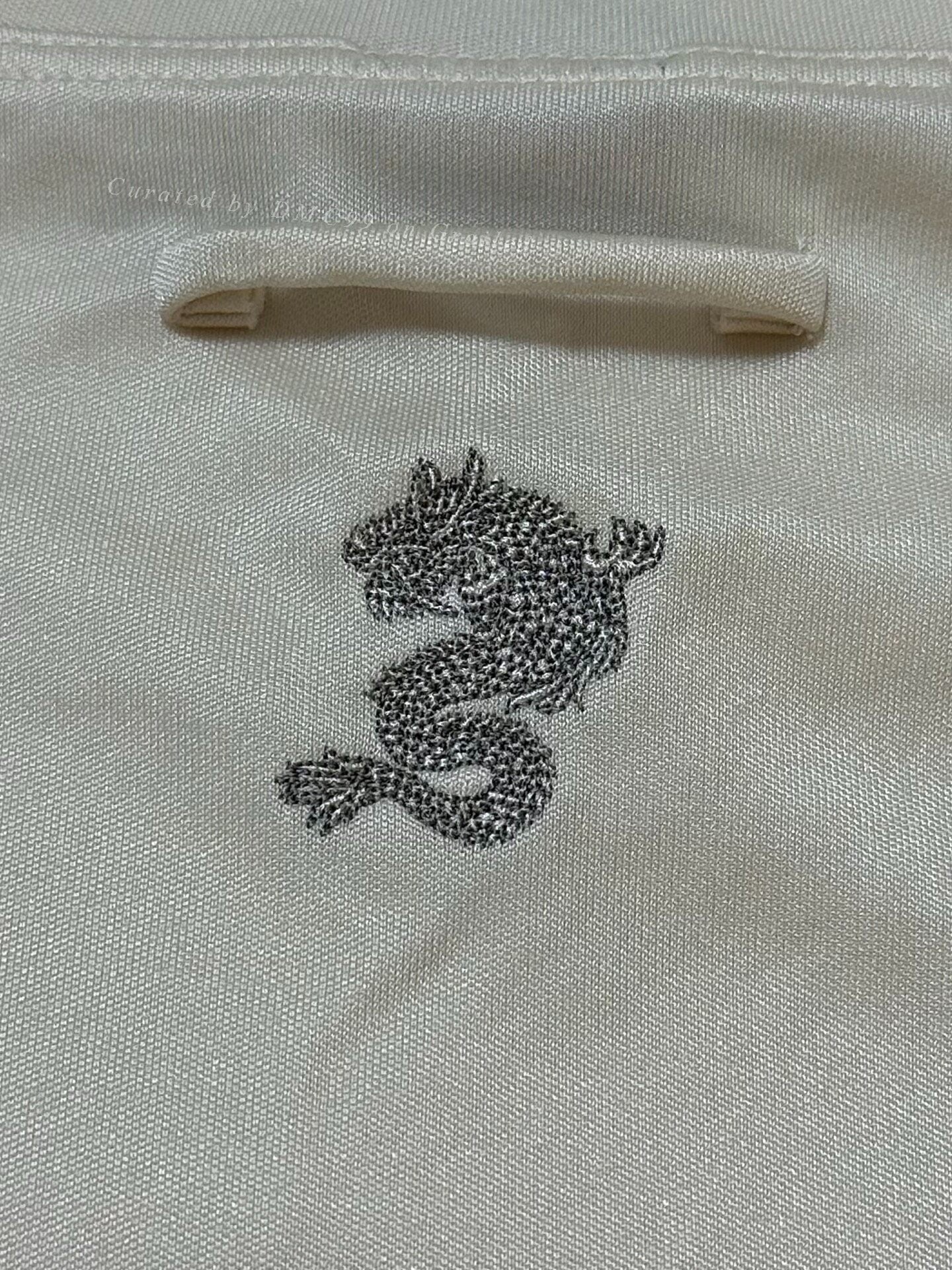 Jean Paul Gaultier Beige Dragon Runway Top
