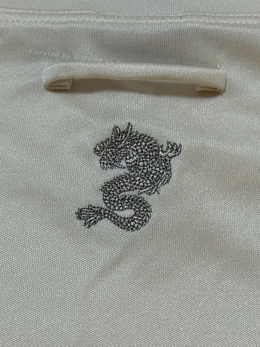 Jean Paul Gaultier Beige Dragon Runway Top
