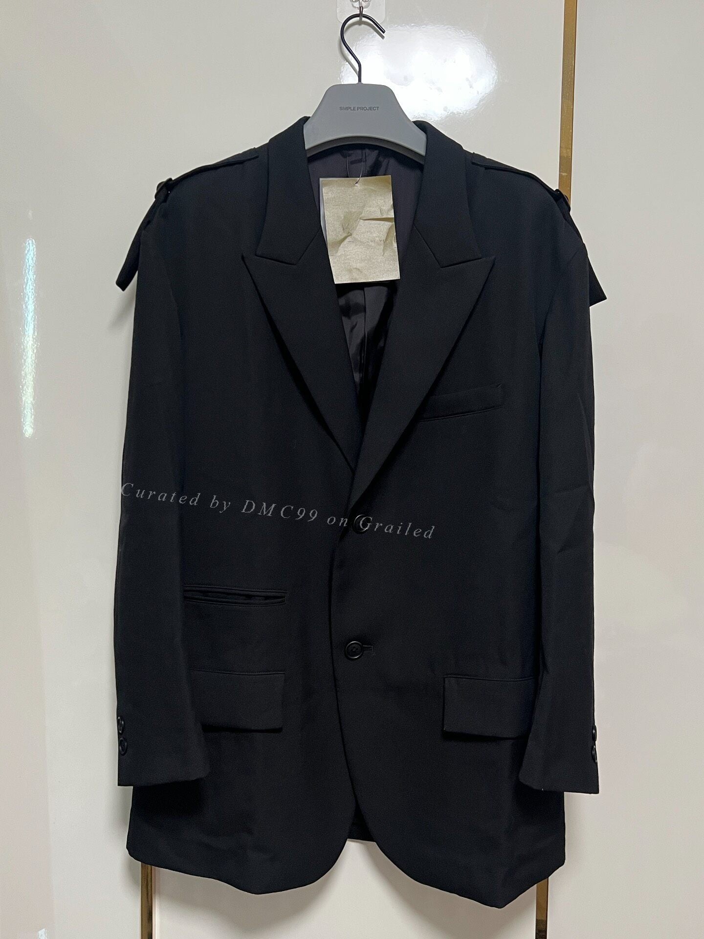 Yohji Yamamoto POURHOMME 24AW Epaulet Blazer