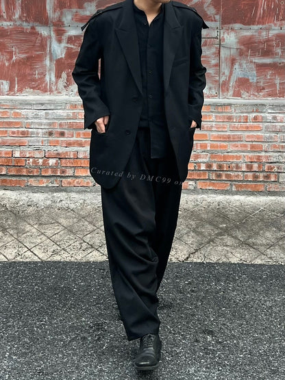 Yohji Yamamoto POURHOMME 24AW Epaulet Blazer