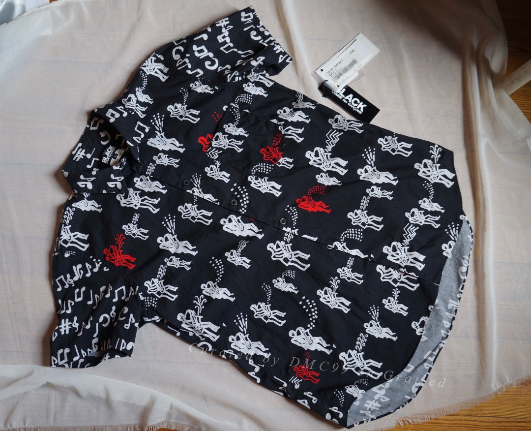 Comme des Garçons CDG Black Jazz Sax Shirt
