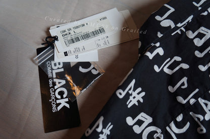 Comme des Garçons CDG Black Jazz Sax Shirt