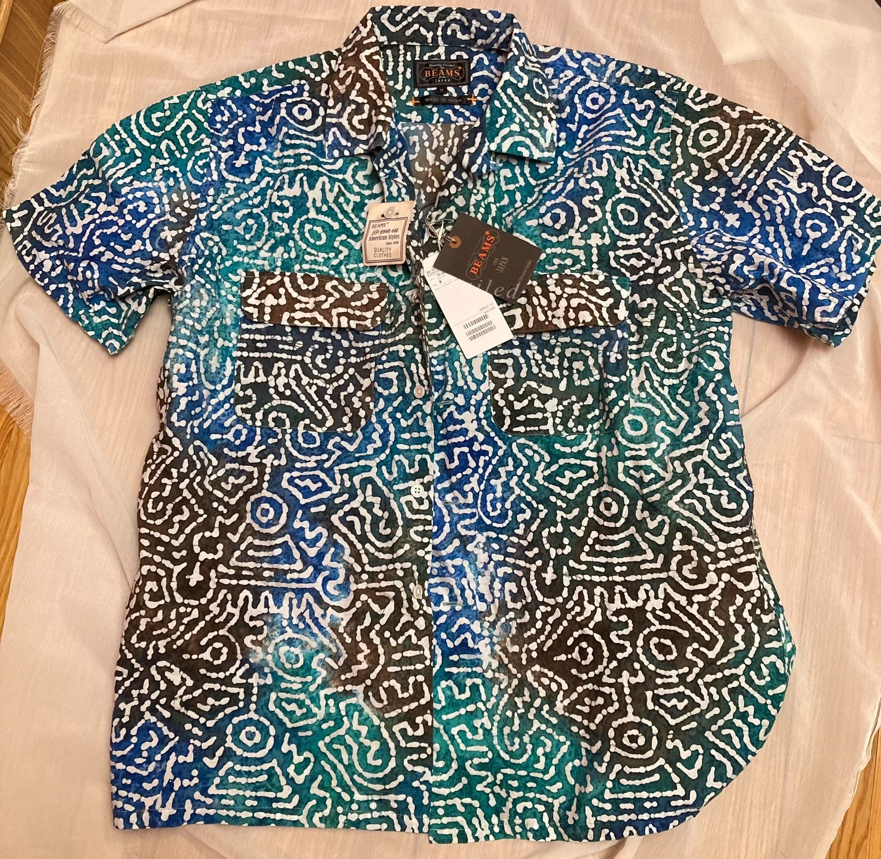 Beams Japan-Made Short-Sleeve Shirt