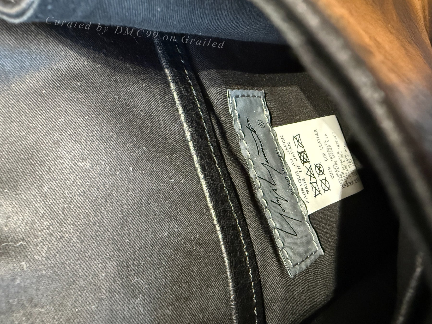 Yohji Yamamoto Main Line Crossbody Bag