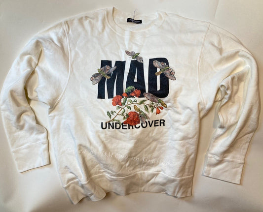 Undercover Oversize Insect Flower Print Crewneck