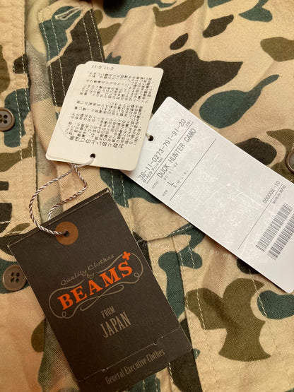 Beams Men's Camo Flannel Shirt