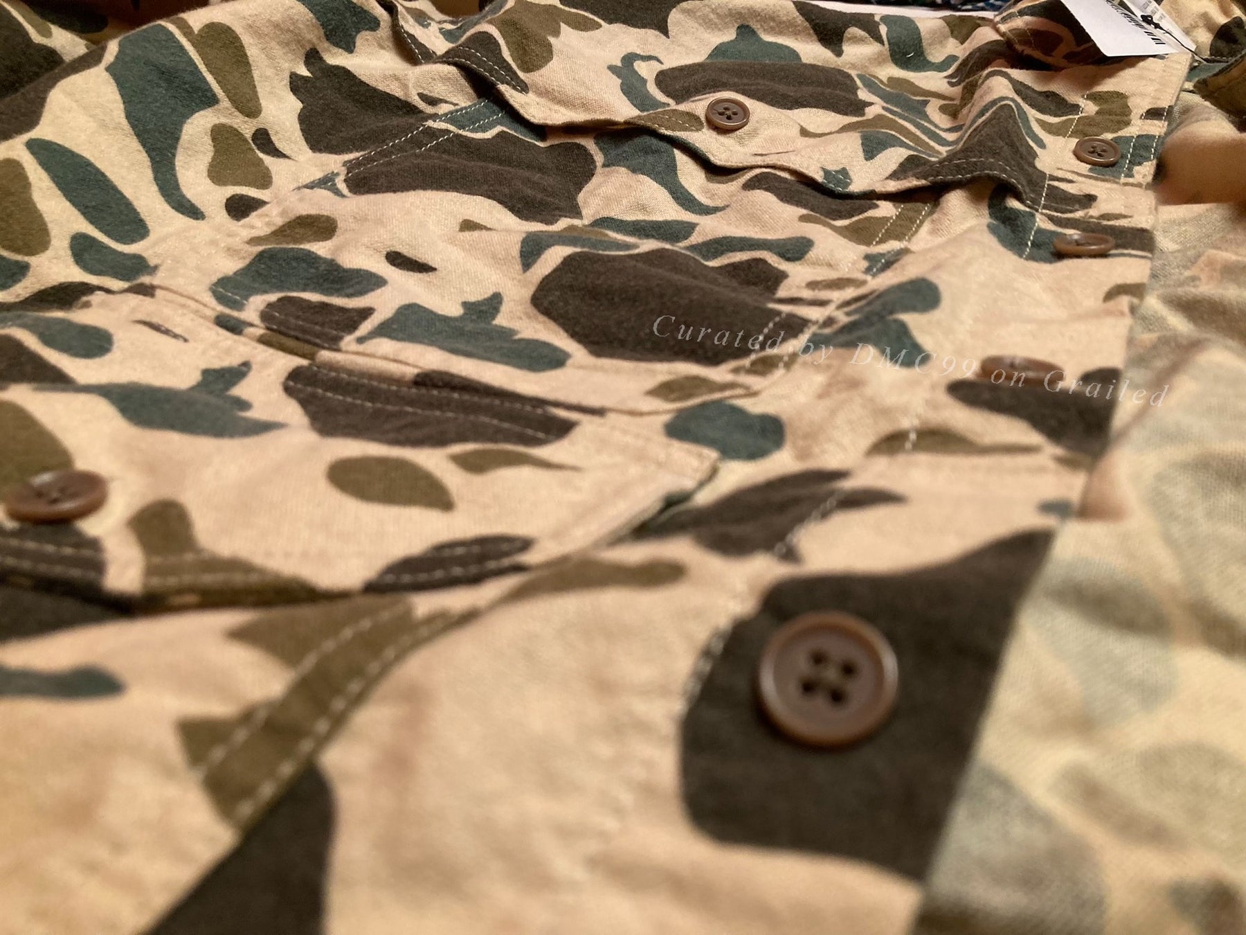 Beams Men's Camo Flannel Shirt