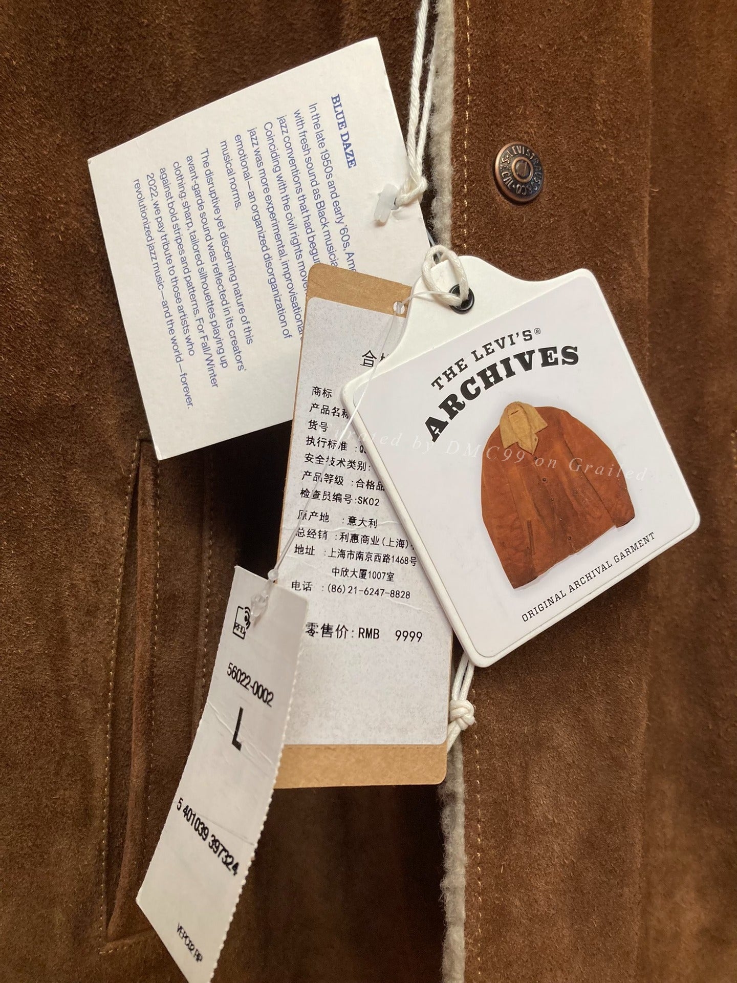 Levi's Vintage Suede Sherpa Jacket