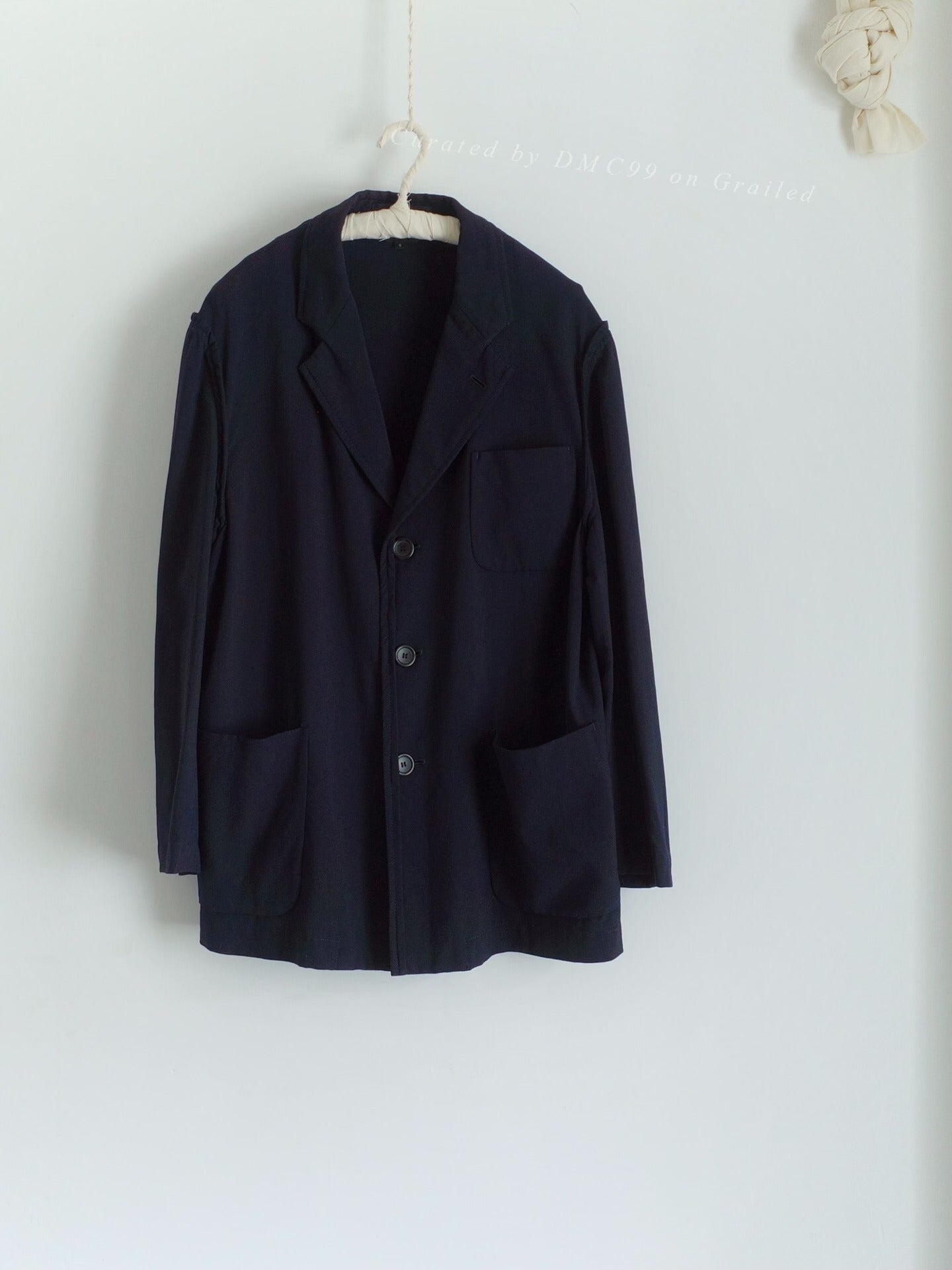 COMME des GARÇONS HOMME PLUS AD1998 Navy Suit