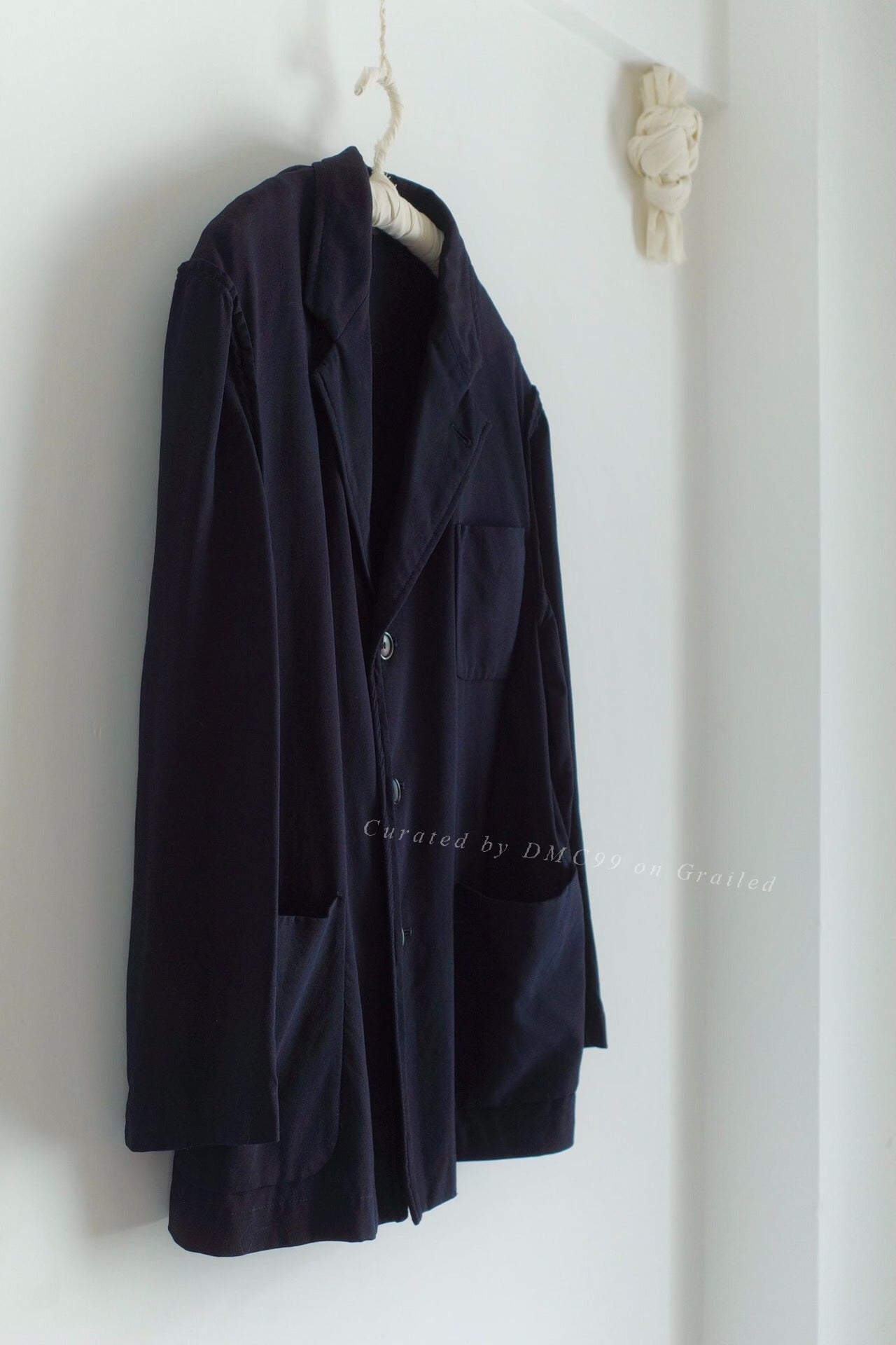 COMME des GARÇONS HOMME PLUS AD1998 Navy Suit