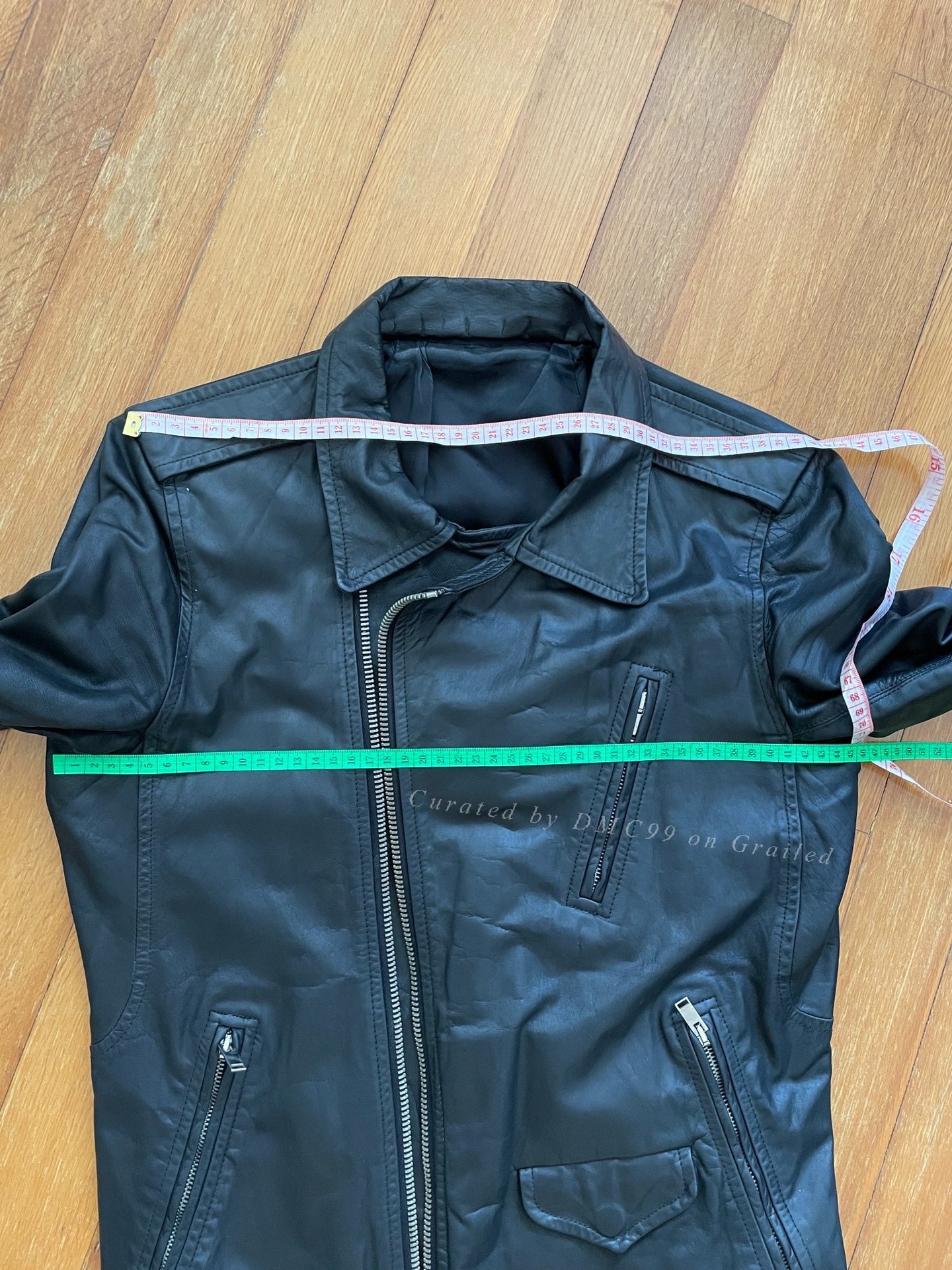 Rick Owens Stooges Leather Jacket