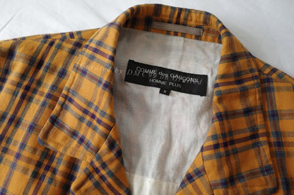 CDG Plaid Cotton Blend Jacket