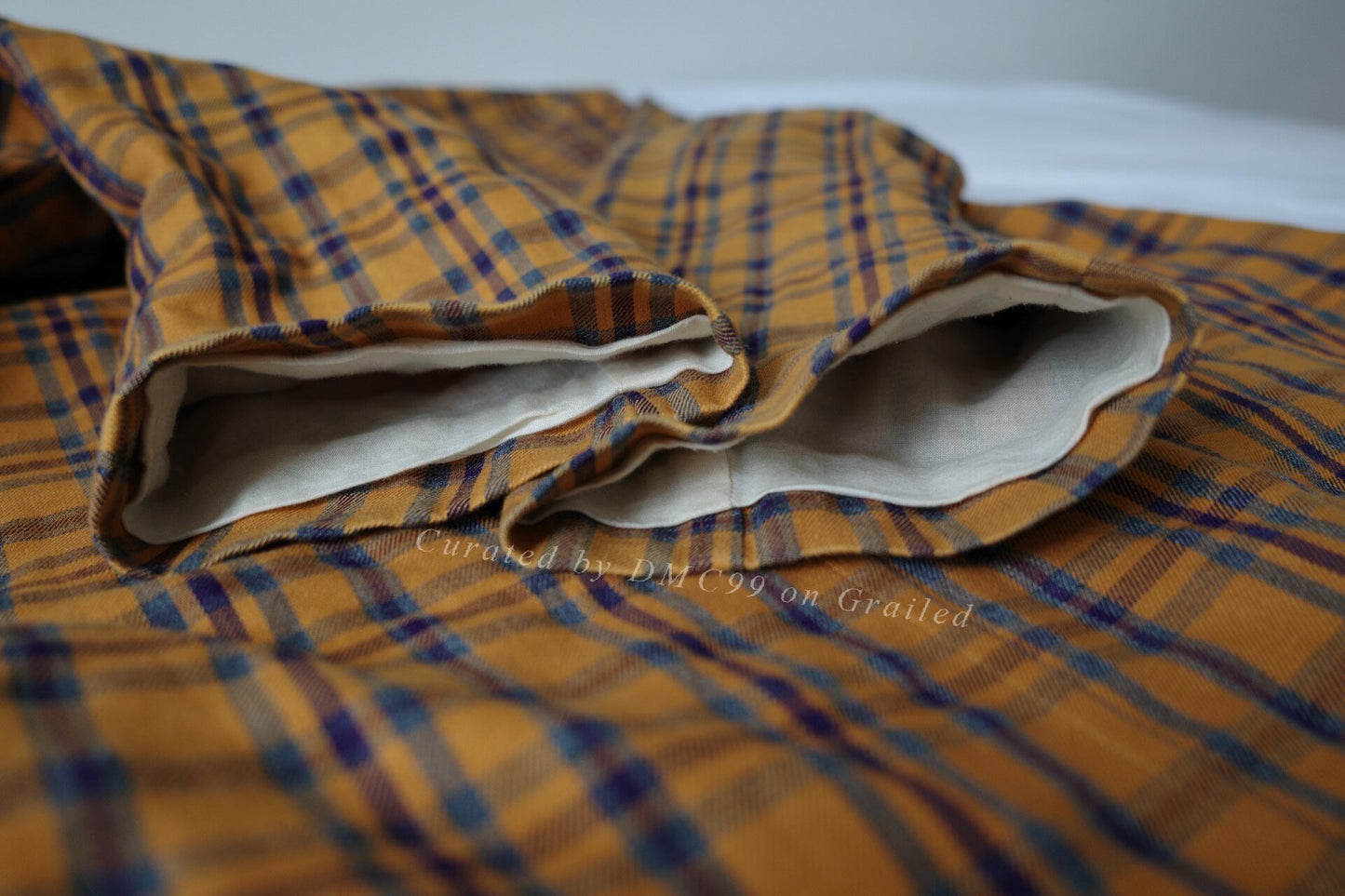 CDG Plaid Cotton Blend Jacket