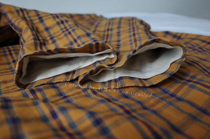 CDG Plaid Cotton Blend Jacket