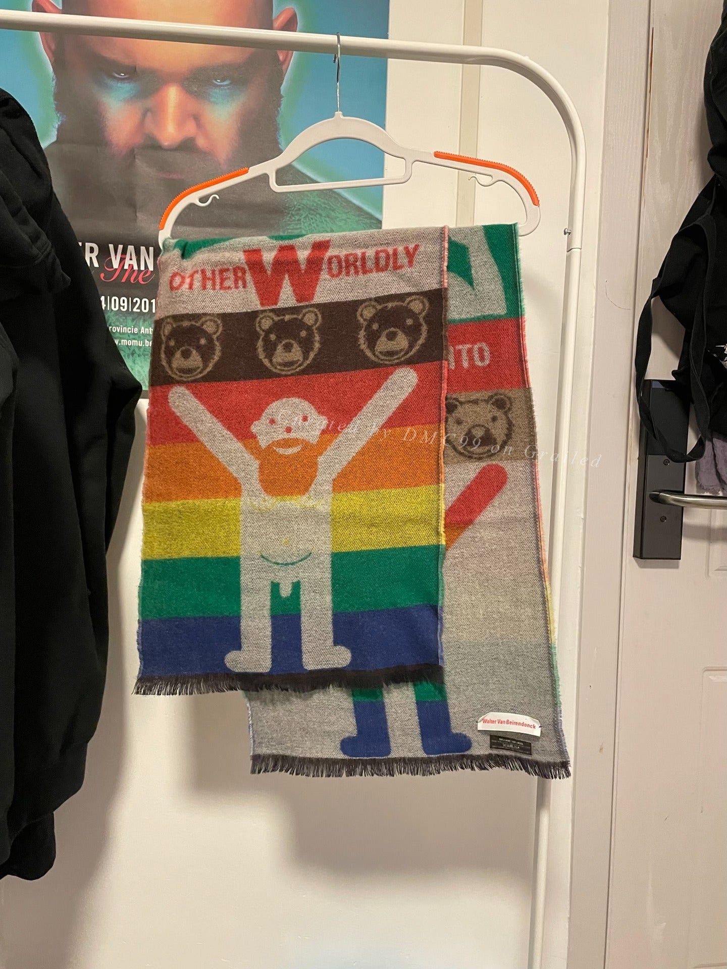 Walter van Beirendonck Wool Scarf