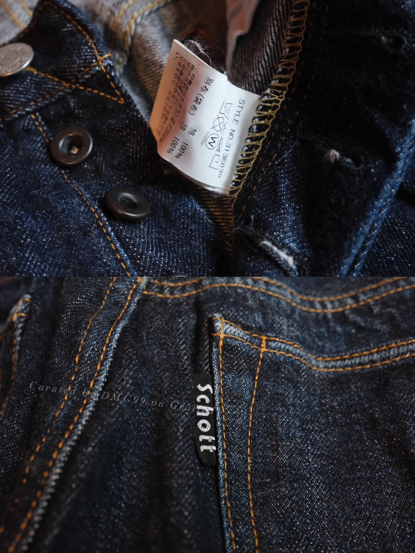 Schott Bros Japan Line Denim Jeans