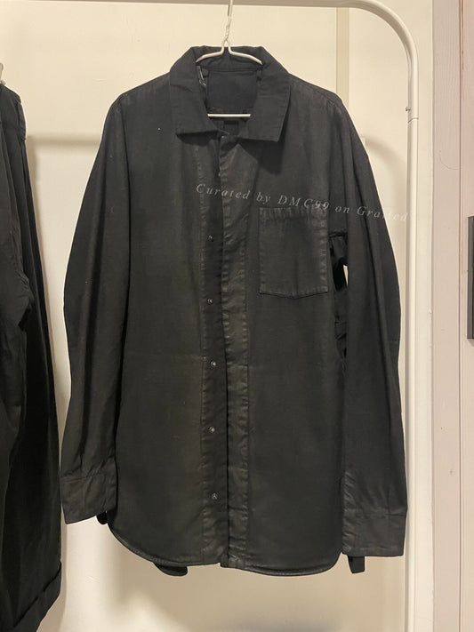 11 by Boris Bidjan Saberi Coated Denim Shirt Jacket