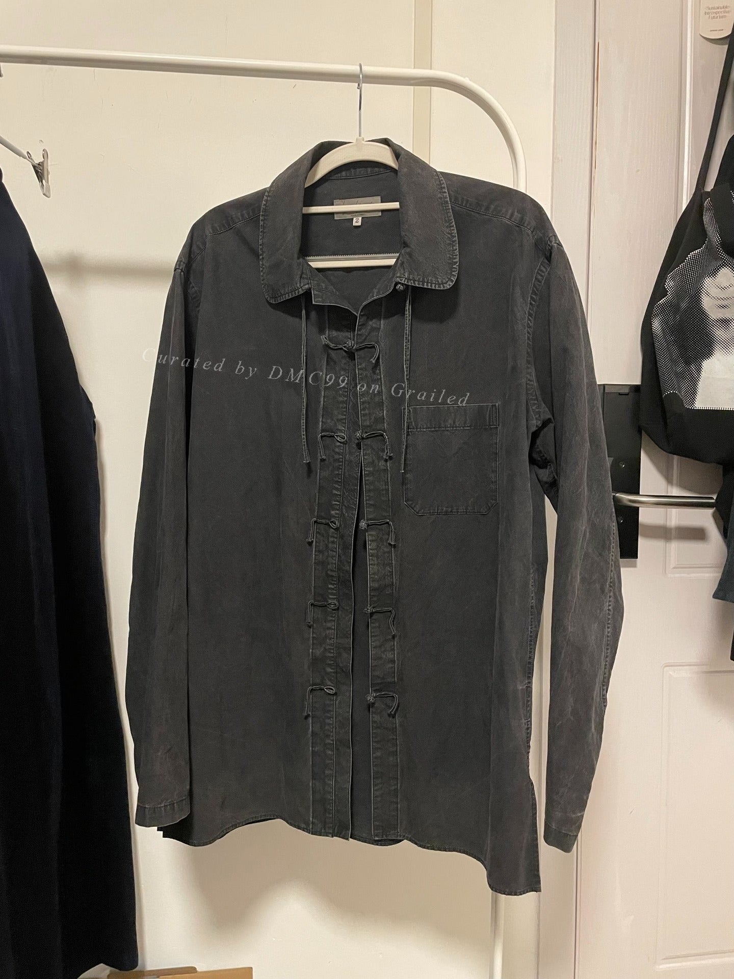 Yohji Yamamoto pour homme Mandarin Shirt