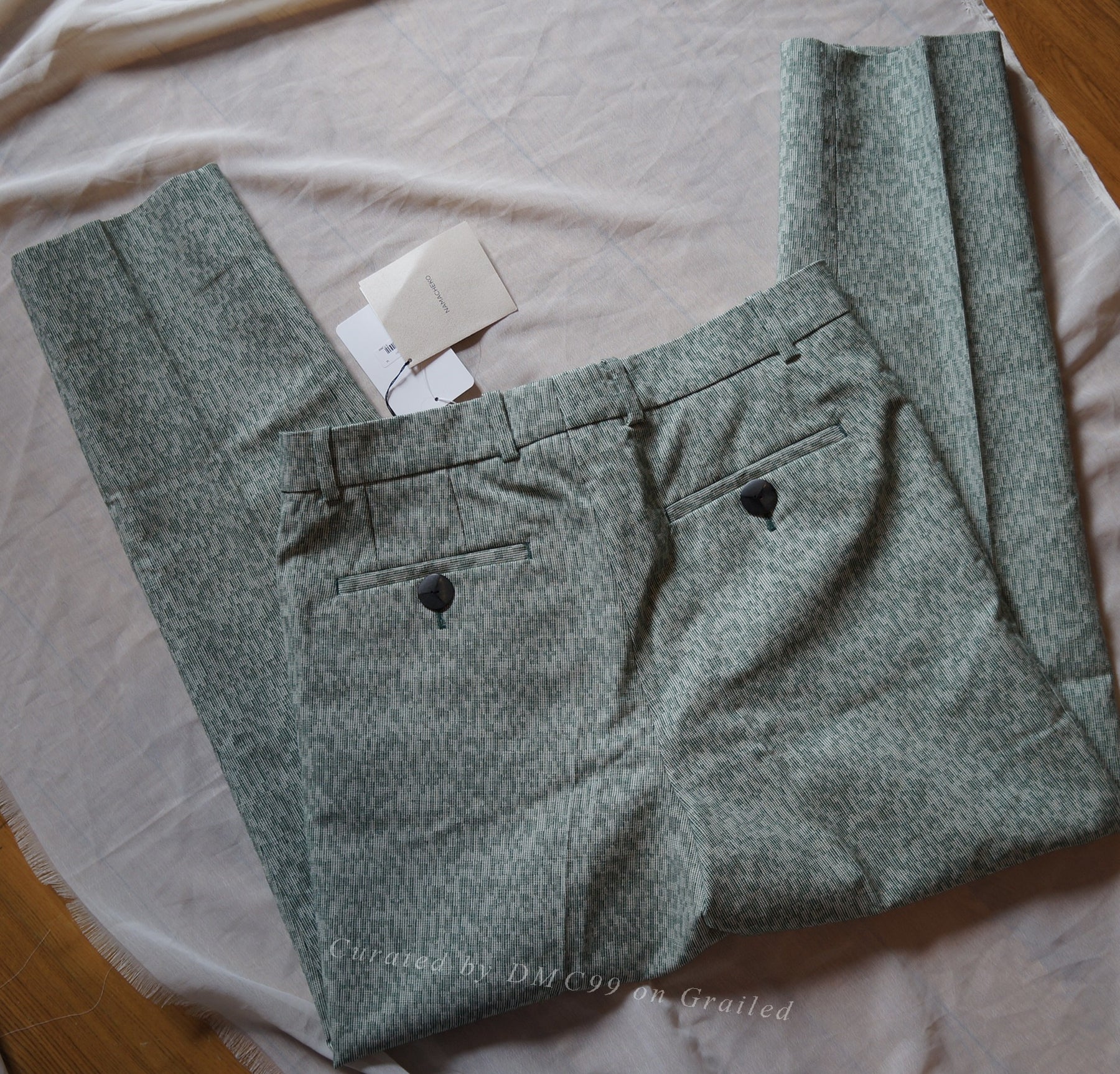 NAMACHEKO Men's SHIL Wool Trousers