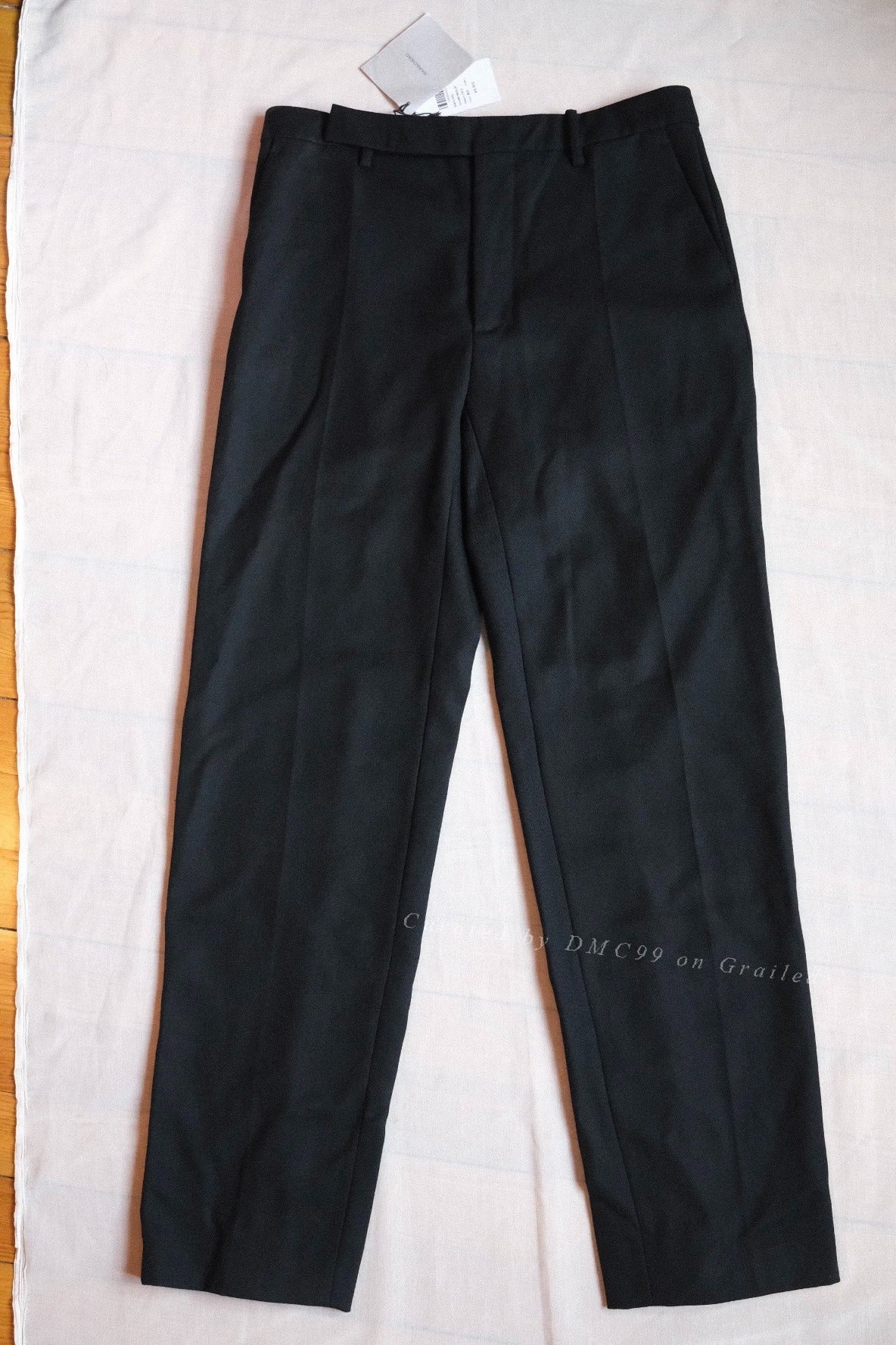 NAMACHEKO Wool Back Piping Trouser