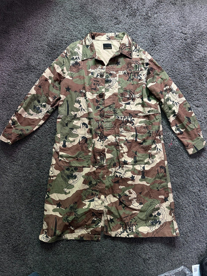 Hysteric Glamour Camouflage M65 Trench Coat