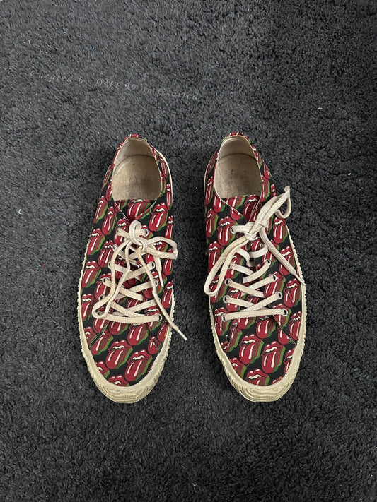 Comme des Garcons 06SS Rolling Stones Print Sneakers