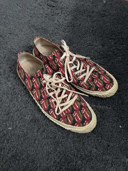 Comme des Garcons 06SS Rolling Stones Print Sneakers