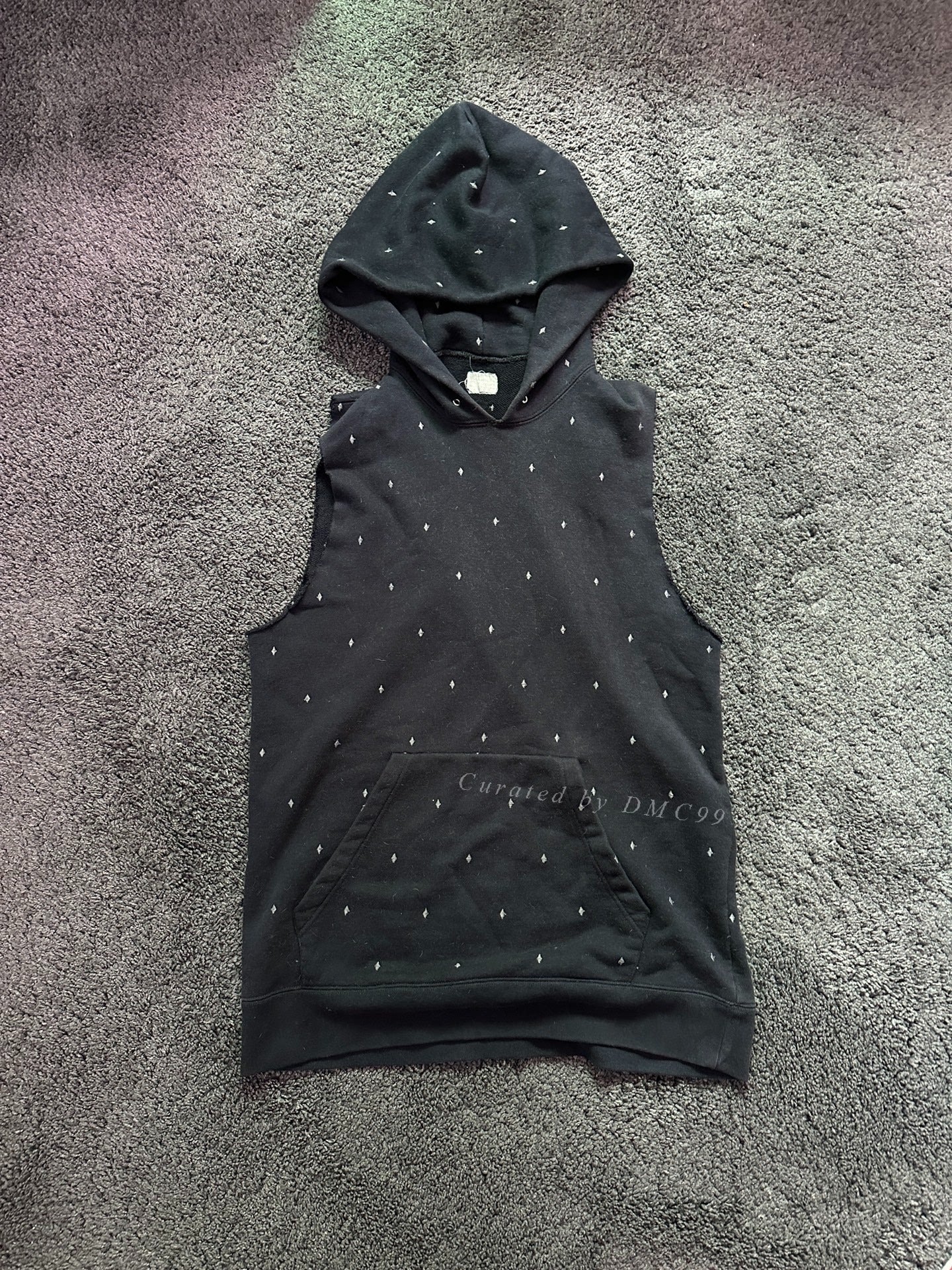 Undercover 2002SS Haze Black Star Hooded Vest