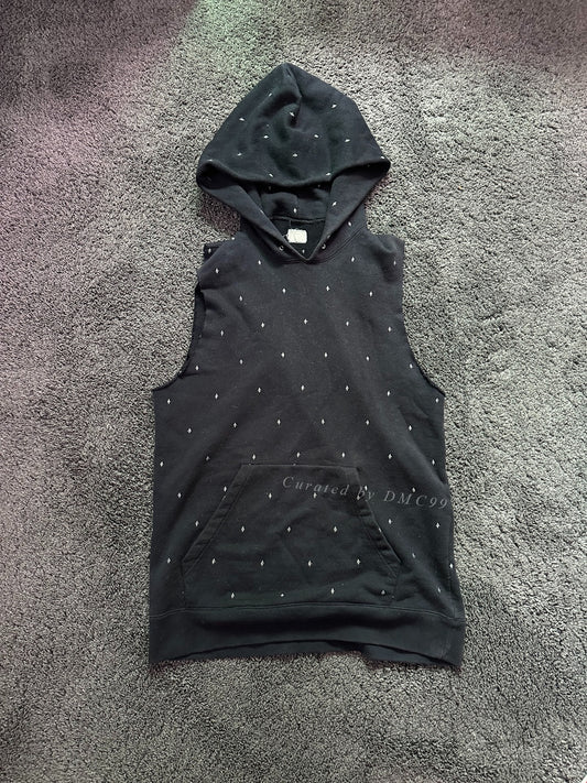 Undercover 2002SS Haze Black Star Hooded Vest