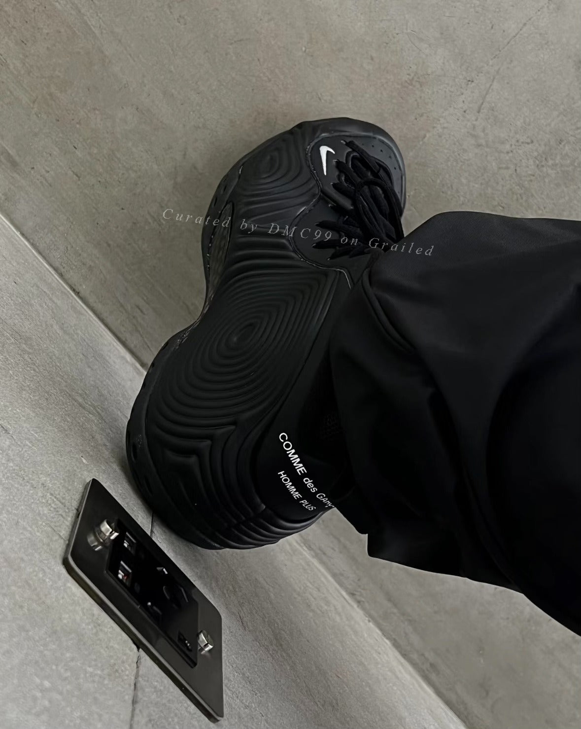 COMME DES GARCONS x Nike Foamposite One SP