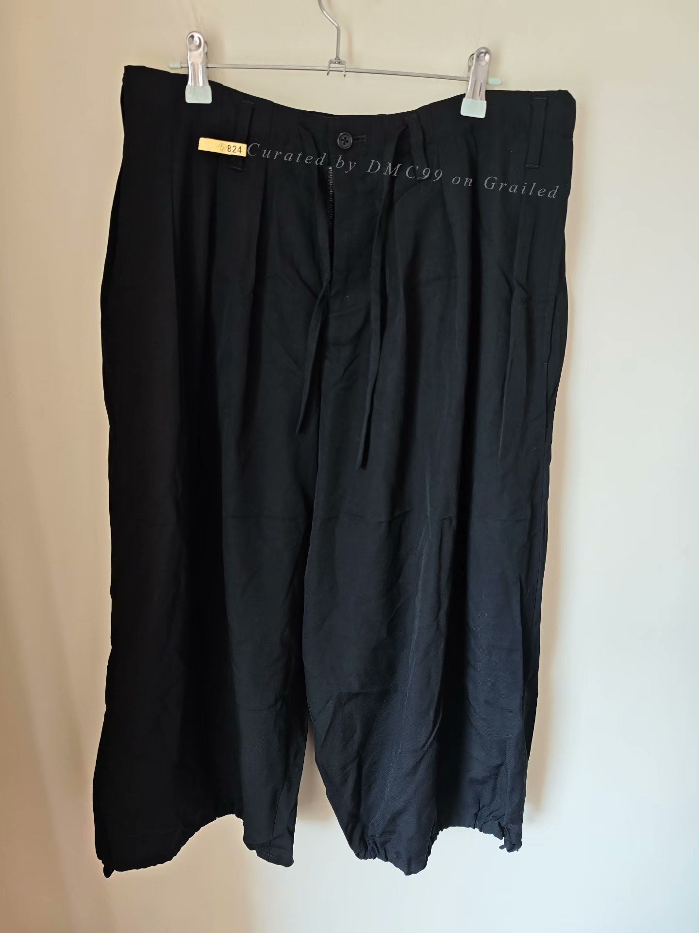 Yohji Yamamoto Pour Homme 23SS Wool Harem Pants