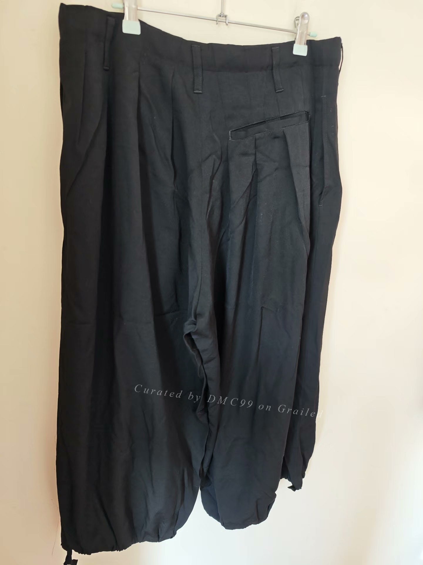 Yohji Yamamoto Pour Homme 23SS Wool Harem Pants