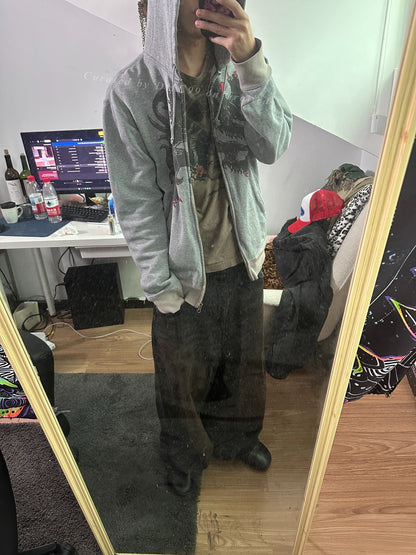 Beams FUTURE ARCHIVE Mud-Dyed Baggy Jeans