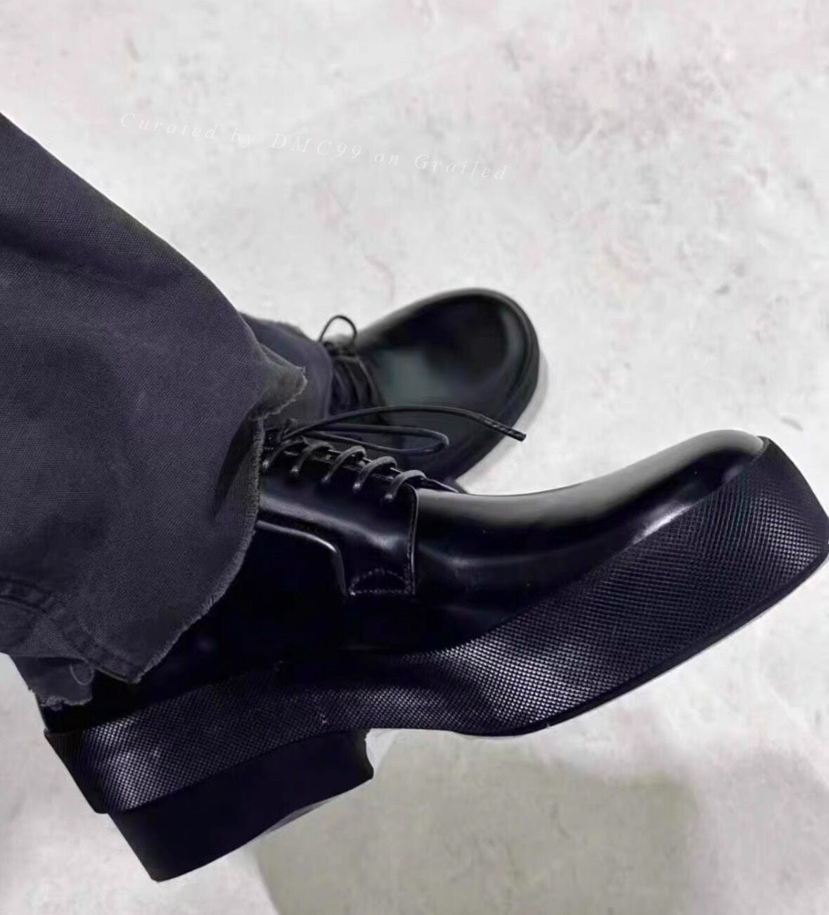 Raf Simons 23SS Round Toe Derby