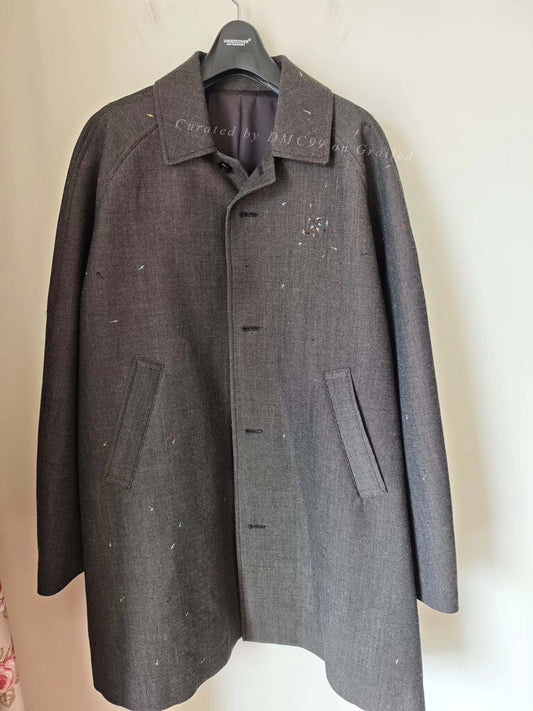 Undercover Embroidered Cross Coat